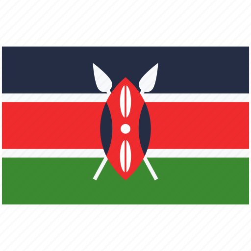 Flag of kenya, kenya, kenya flag, kenya national flag, flag, country, flags icon - Download on Iconfinder
