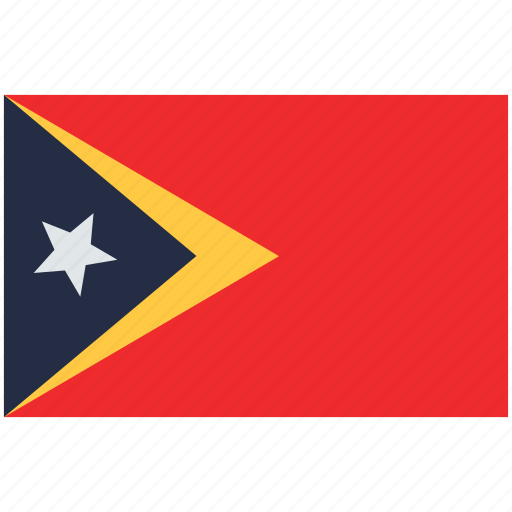 Flag of east timor, east timor, east, timor, world flag, national flag icon - Download on Iconfinder
