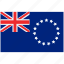 flag of cook islands, cook islands, cook islands flag, flag, country 