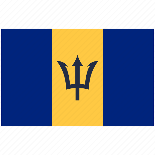 Flag of barbados, barbados, barbados national flag, country flag, flag, national icon - Download on Iconfinder