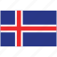 flag of iceland, iceland flag, iceland, flag, country 