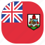 bermuda, circle, flag 