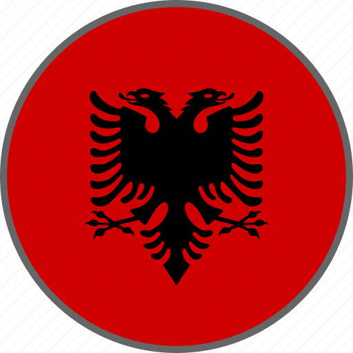 Albania, flag, country icon - Download on Iconfinder