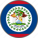 belize, flag, country