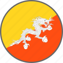 bhutan, flag, country