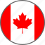 canada, flag, country 