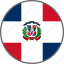 dominican, dominican republic, flag, country 