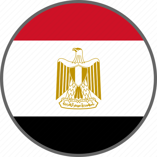 Egypt, flag, country icon - Download on Iconfinder