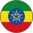 ethiopia, flag, country