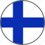 finland, flag, country 