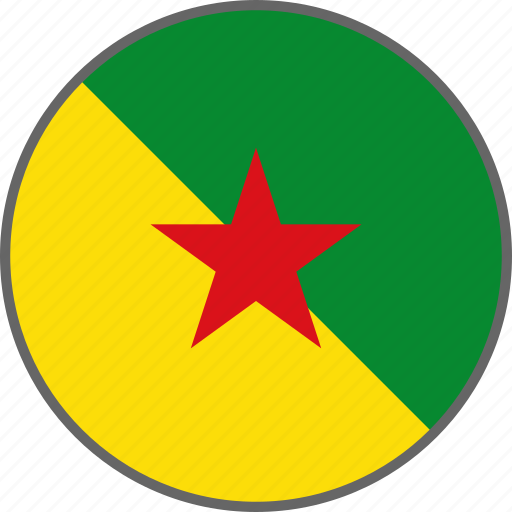 Flag, french guiana, guiana, country icon - Download on Iconfinder