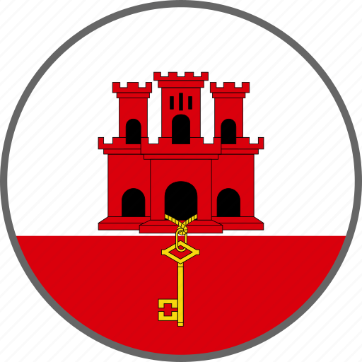 Flag, gibraltar, country icon - Download on Iconfinder