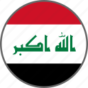 flag, iraq, country