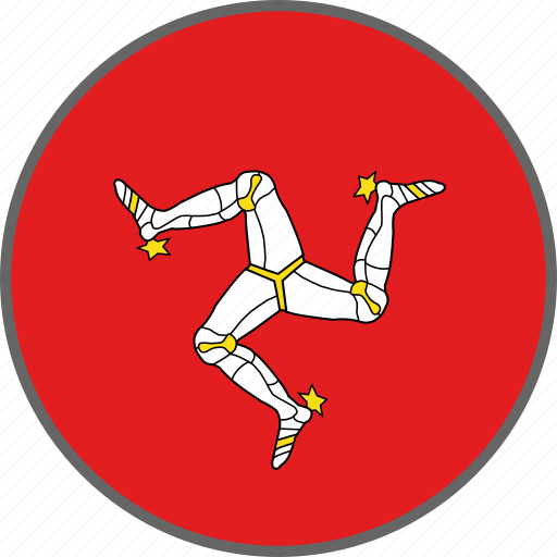 Flag, isle of man, country icon - Download on Iconfinder