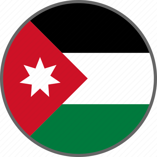 Flag, jordan, country icon - Download on Iconfinder