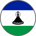 flag, lesotho, country