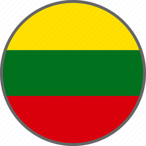 Flag, lithuania, country icon - Download on Iconfinder