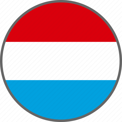 Flag, luxembourg, country icon - Download on Iconfinder