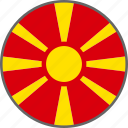 flag, macedonia, country