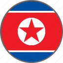 flag, korea, north korea, country