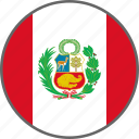 flag, peru, country