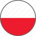 flag, poland, country