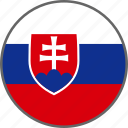 flag, slovakia, country