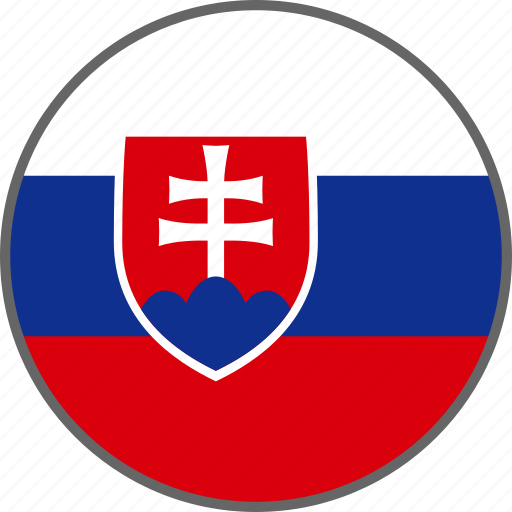 Flag, slovakia, country icon - Download on Iconfinder