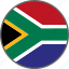 flag, south africa, country 