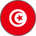 flag, tunisia, country
