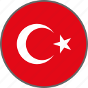 flag, turkey, country