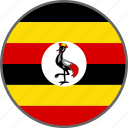 flag, uganda, country