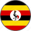 flag, uganda, country 