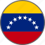 flag, venezuela, country 