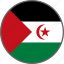 flag, sahara, western sahara, country 