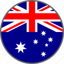 australia, flag, country