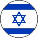flag, israel, country