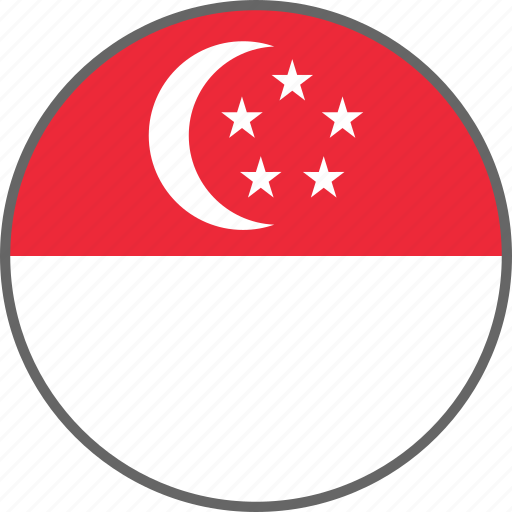Flag, singapore, country icon - Download on Iconfinder