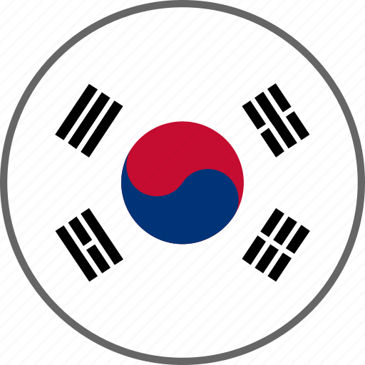 Flag, korea, south korea, country icon - Download on Iconfinder