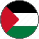 flag, palestine, country