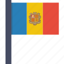 andorra, country, flag, national, european