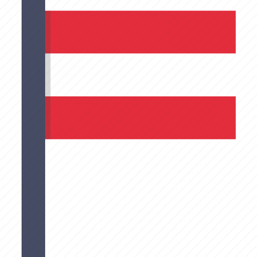 Austria, austrian, country, flag, national, european icon - Download on Iconfinder