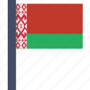 belarus, country, flag, national, european