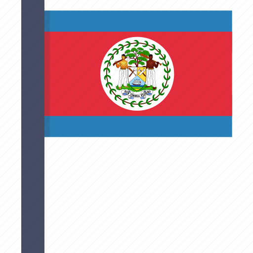 Belize, country, flag, national icon - Download on Iconfinder