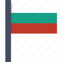 bulgaria, bulgarian, country, flag, national, european