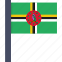 country, dominica, flag, national