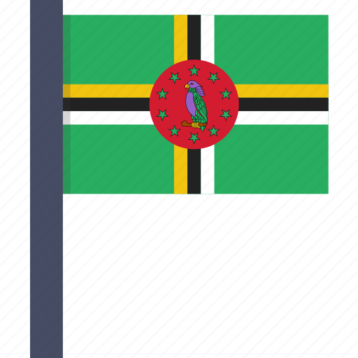 Country, dominica, flag, national icon - Download on Iconfinder