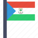 country, equatorial, flag, guinea, guinean, national