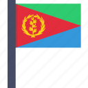country, eritrea, eritrean, flag, national