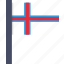 country, faroe, flag, islands 